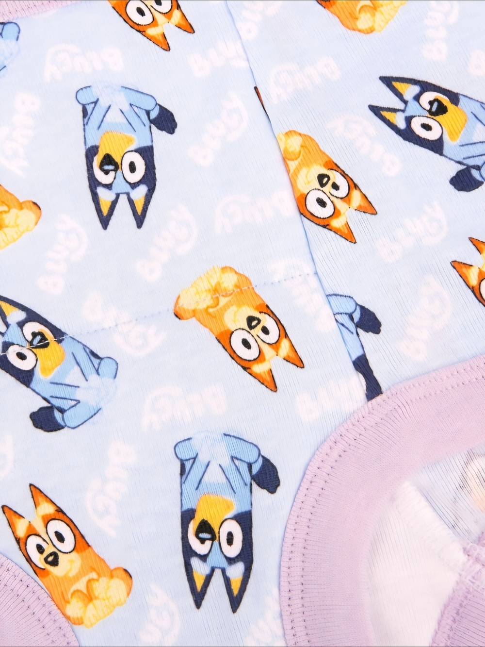🧵♡Bluey Character Toddler Girl Training Pants, 6 - Pack, Sizes 3T - Picture 4 of 5
